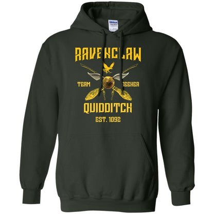Ravenclaw Quiddith Team Seeker Est 1092 Harry Potter Shirt Forest Green S 