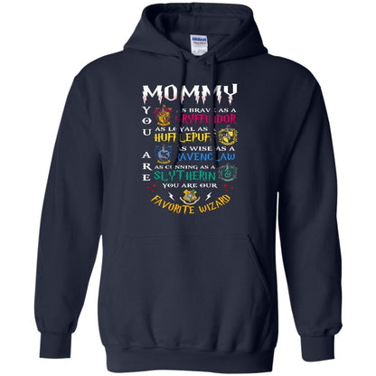 Mommy Our  Favorite Wizard Harry Potter Fan T-shirt Navy S 