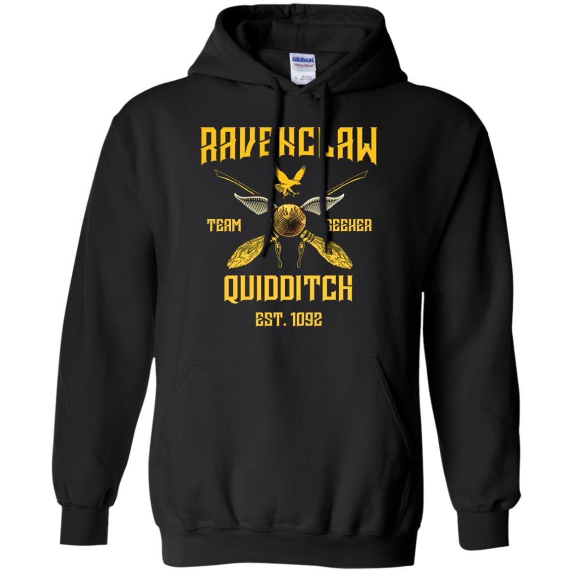 Ravenclaw Quiddith Team Seeker Est 1092 Harry Potter Shirt Black S 