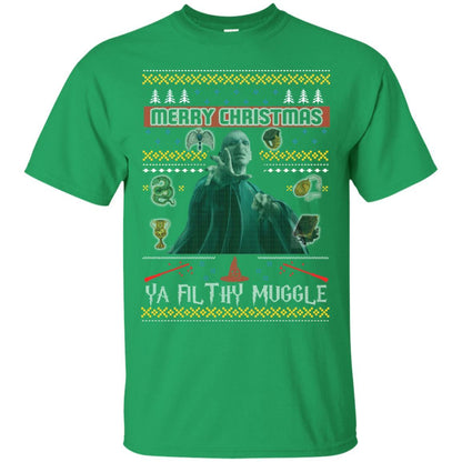 Merry Christmas Ya Filthy Muggle Harry Potter Fan T-shirt