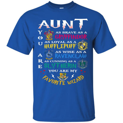 Aunt My Favorite Wizard Harry Potter Fan T-shirt