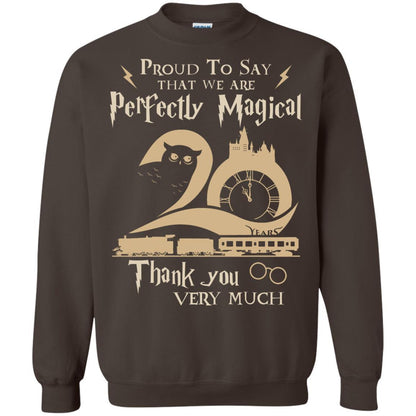 Proud To Say That We Are Perfectly Magical Thank You Very Much Harry Potter Fan T-shirt