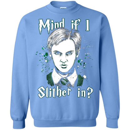 Mind If I Slither In Slytherin House Harry Potter Shirt Carolina Blue S 