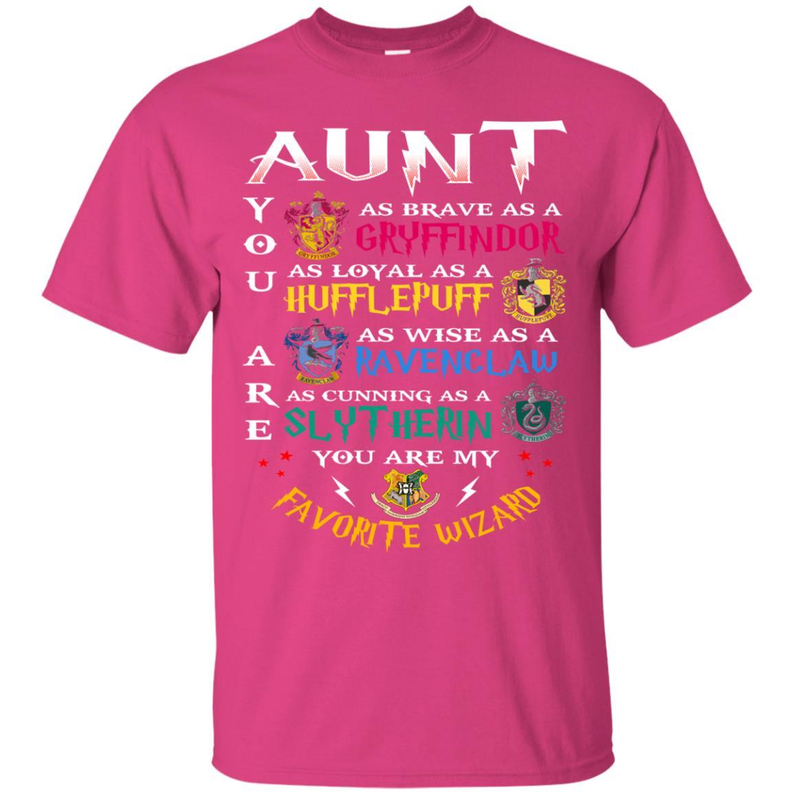 Aunt My Favorite Wizard Harry Potter Fan T-shirt