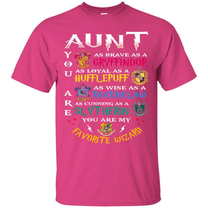 Aunt My Favorite Wizard Harry Potter Fan T-shirt