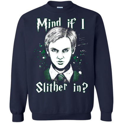 Mind If I Slither In Slytherin House Harry Potter Shirt Navy S 