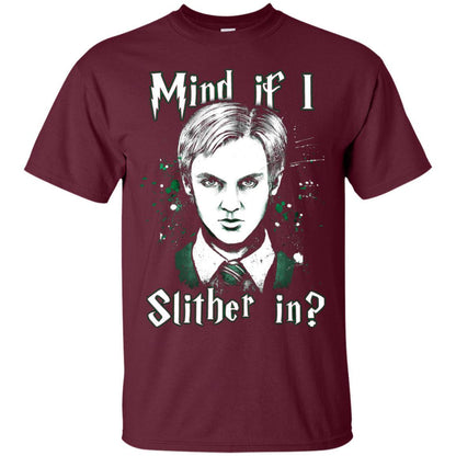 Mind If I Slither In Slytherin House Harry Potter Shirt Maroon S 