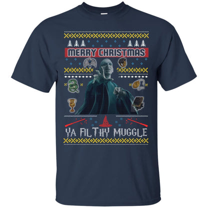 Merry Christmas Ya Filthy Muggle Harry Potter Fan T-shirt