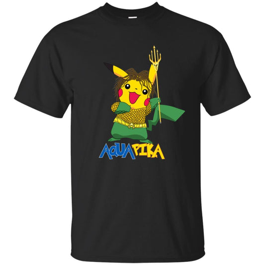 Aquapika Aquaman Piakachu Fan Shirt Black S 