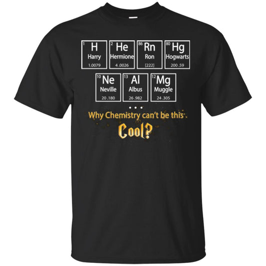 Why Chemistry Can_t Be This Cool Harry Potter Element Movie T-shirt Black S 