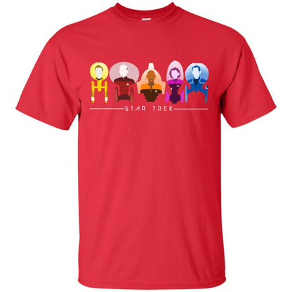 Star Trek Starfleet Captains Shirt Red S 