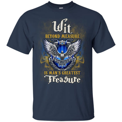 Wit Beyond Measure Is Man's Greatest Treasure Ravenclaw House Harry Potter Fan Shirt