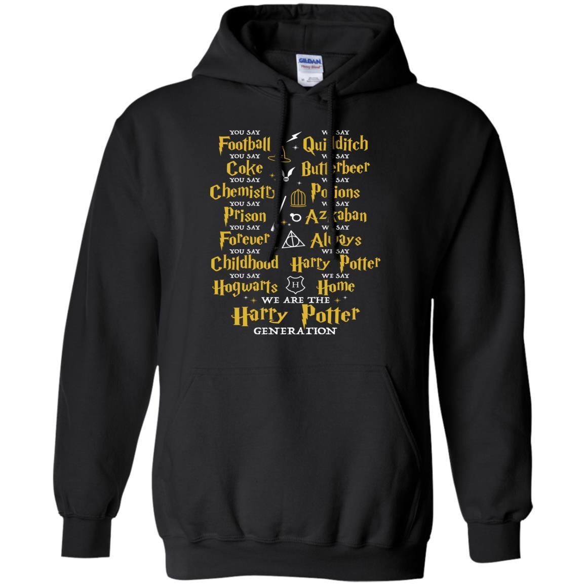 We Are The Harry Potter Generation Movie Fan T-shirt Black S 