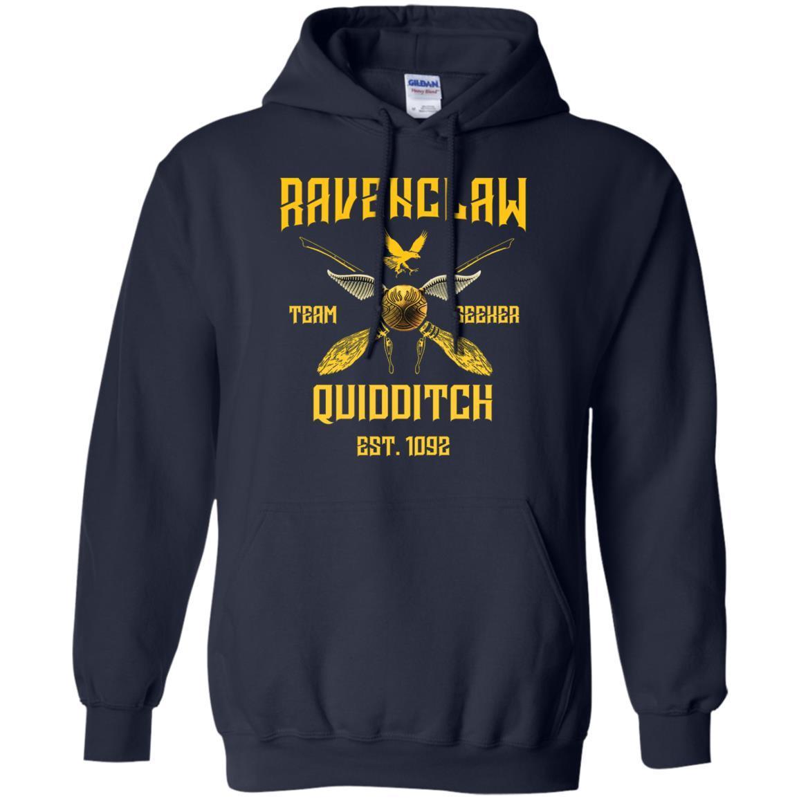 Ravenclaw Quiddith Team Seeker Est 1092 Harry Potter Shirt Navy S 
