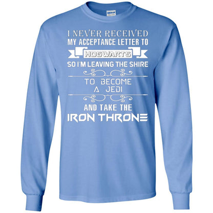 I Never Received My Acceptance Letter To Hogwarts Harry Potter Fan T-shirt