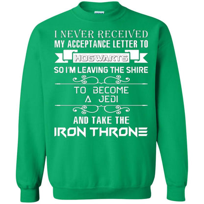 I Never Received My Acceptance Letter To Hogwarts Harry Potter Fan T-shirt