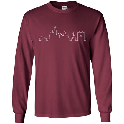 Hogwarts School Harry Potter Fan T-shirt Maroon S 