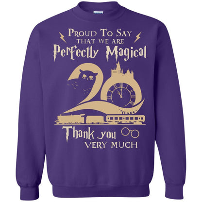 Proud To Say That We Are Perfectly Magical Thank You Very Much Harry Potter Fan T-shirt