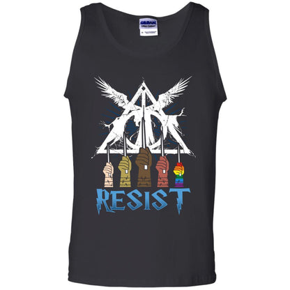 Resist Harry Potter Fan T-shirt Black S 