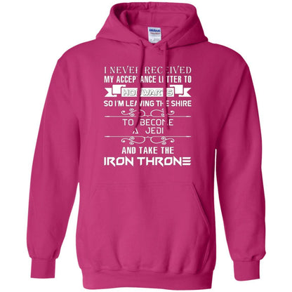 I Never Received My Acceptance Letter To Hogwarts Harry Potter Fan T-shirt Heliconia S 