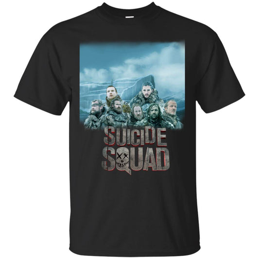Suicide Squad Game Of Thrones Version T-shirt Black S 