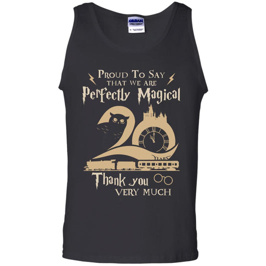 Proud To Say That We Are Perfectly Magical  Thank You Very Much Harry Potter Fan T-shirt Black S 