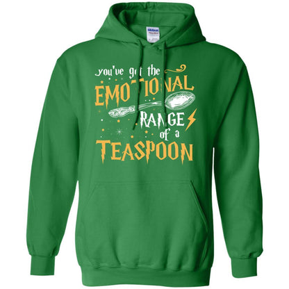 You_ve Got A Emotional Range Of A Teaspoon Harry Potter Fan T-shirt Irish Green S 