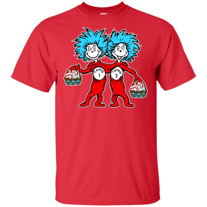 Dr. Seuss Thing 1 Thing 2 Easter Egg T-shirt