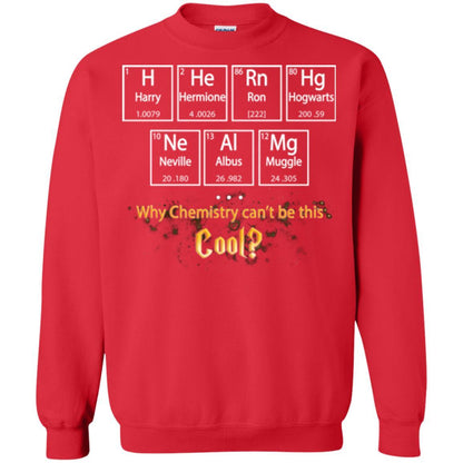 Why Chemistry Can_t Be This Cool Harry Potter Element Movie T-shirt Red S 