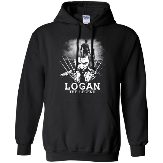 Logan The Legend Wolverine Fan T-shirt Black S 