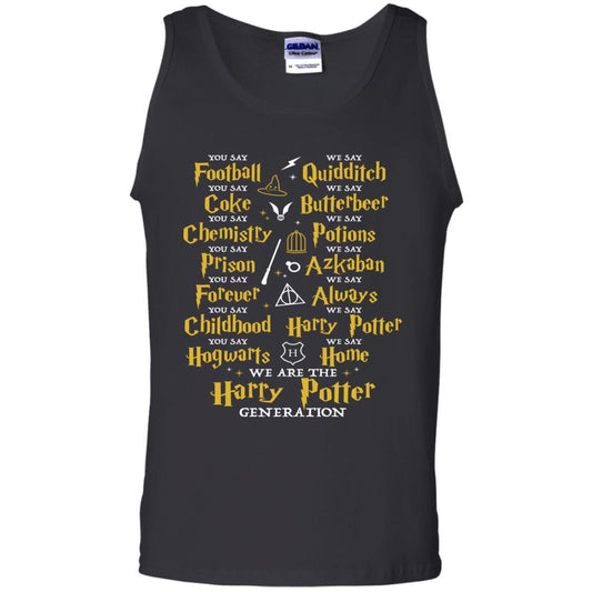 We Are The Harry Potter Generation Movie Fan T-shirt Black S 