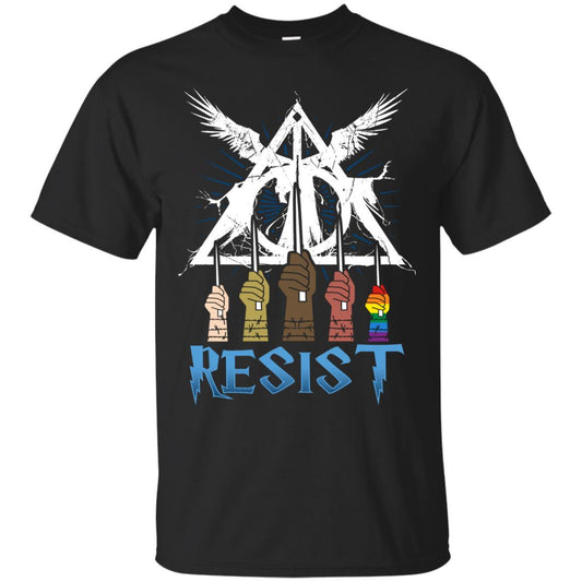 Resist Harry Potter Fan T-shirt Black S 