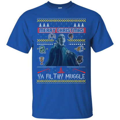 Merry Christmas Ya Filthy Muggle Harry Potter Fan T-shirt