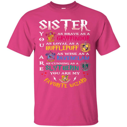 Sister My Favorite Wizard Harry Potter Fan T-shirt