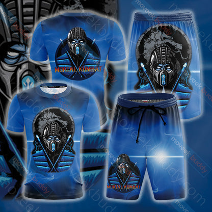 Mortal Kombat Subzero New Look 3D Beach Shorts   