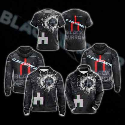 Black Mirror New Look Unisex 3D T-shirt   