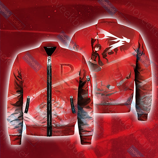RWBY Ruby Rose Bomber Jacket S  