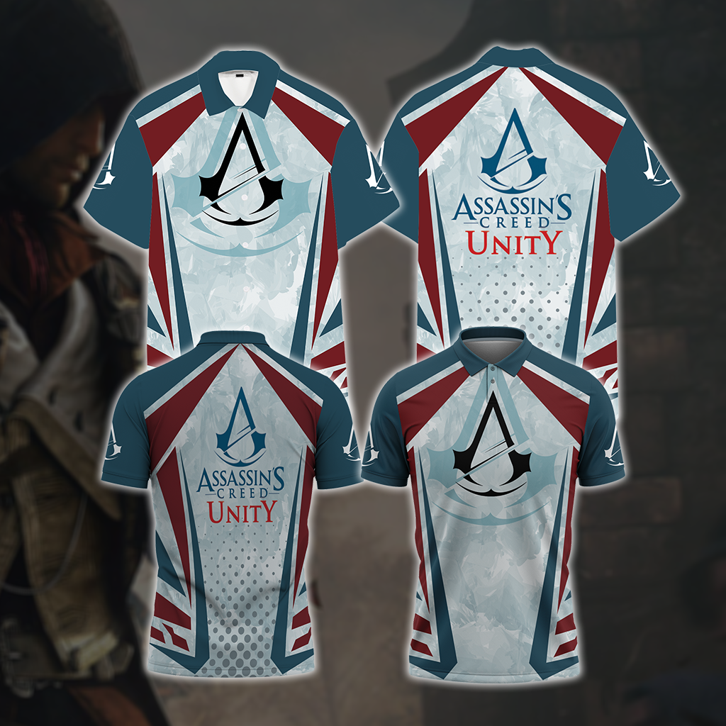 Assassin's Creed Unity Unisex 3D T-shirt   
