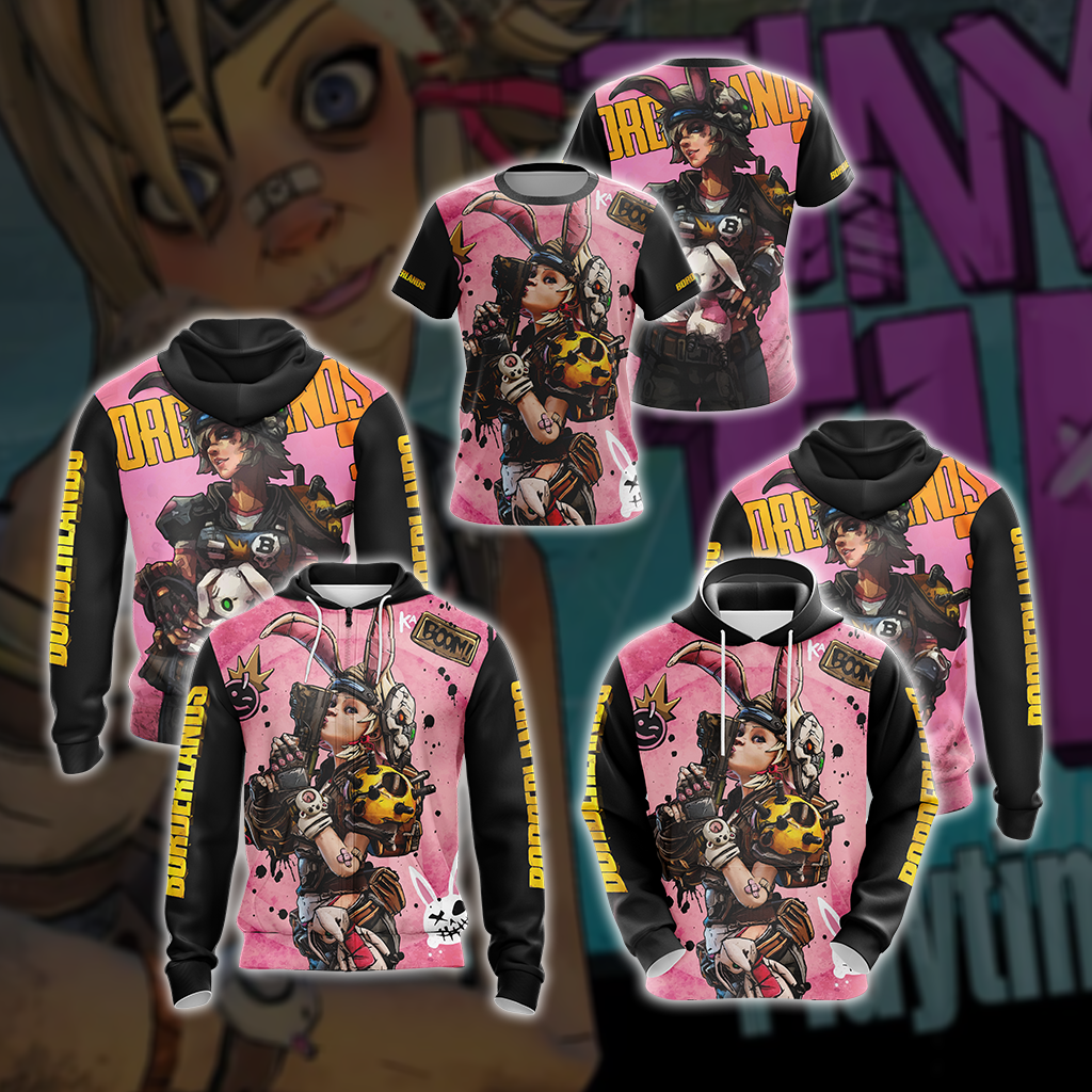 Borderlands 3 - Tina Boom Unisex 3D T-shirt   