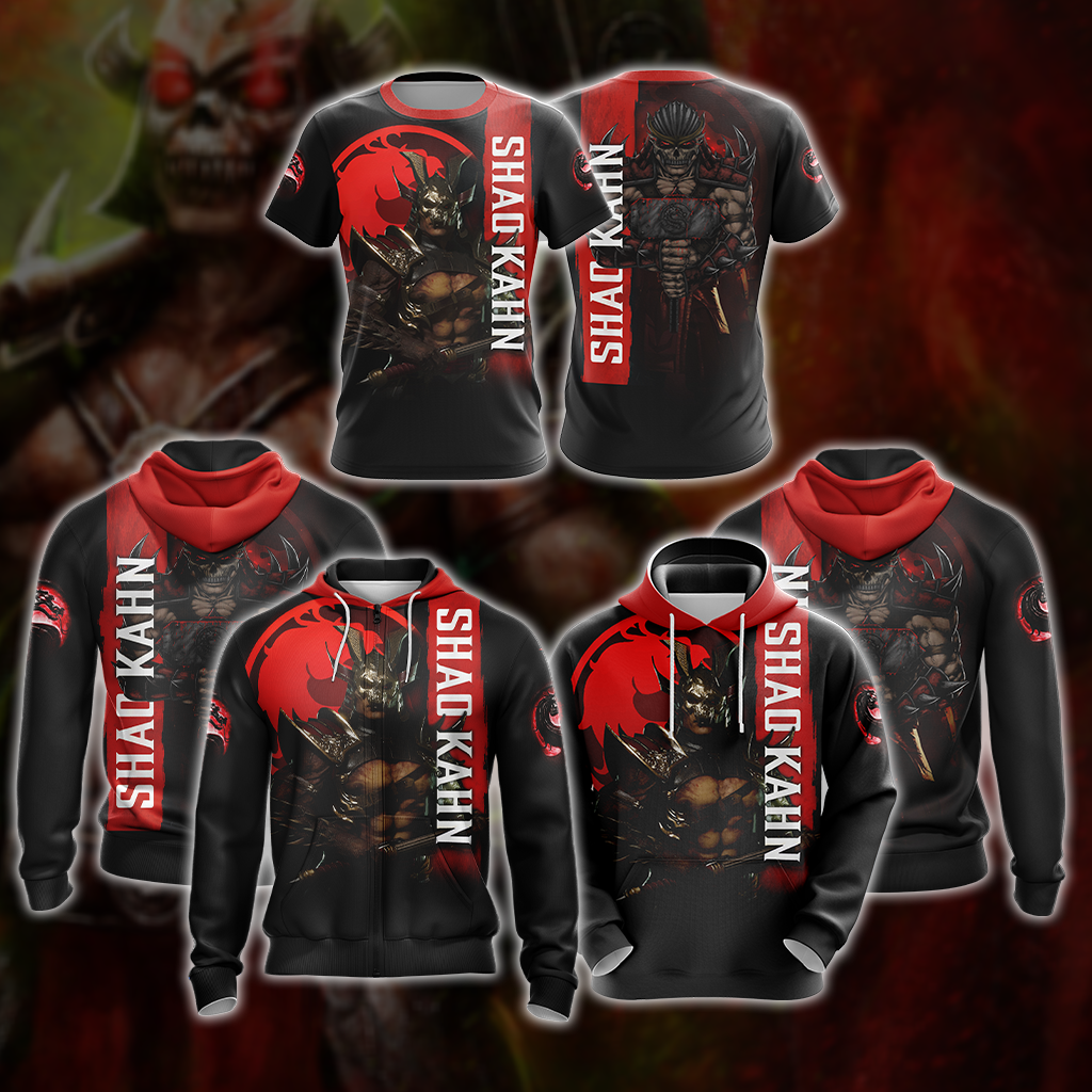 Mortal Kombat Shao Kahn Unisex 3D T-shirt   