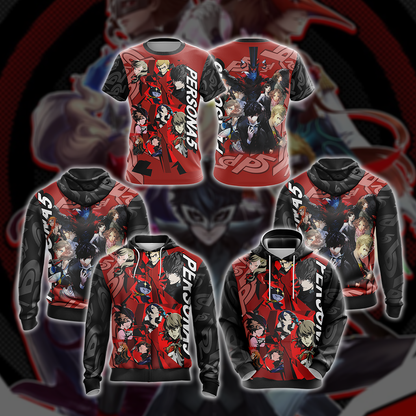Persona 5 - Character Unisex 3D T-shirt   