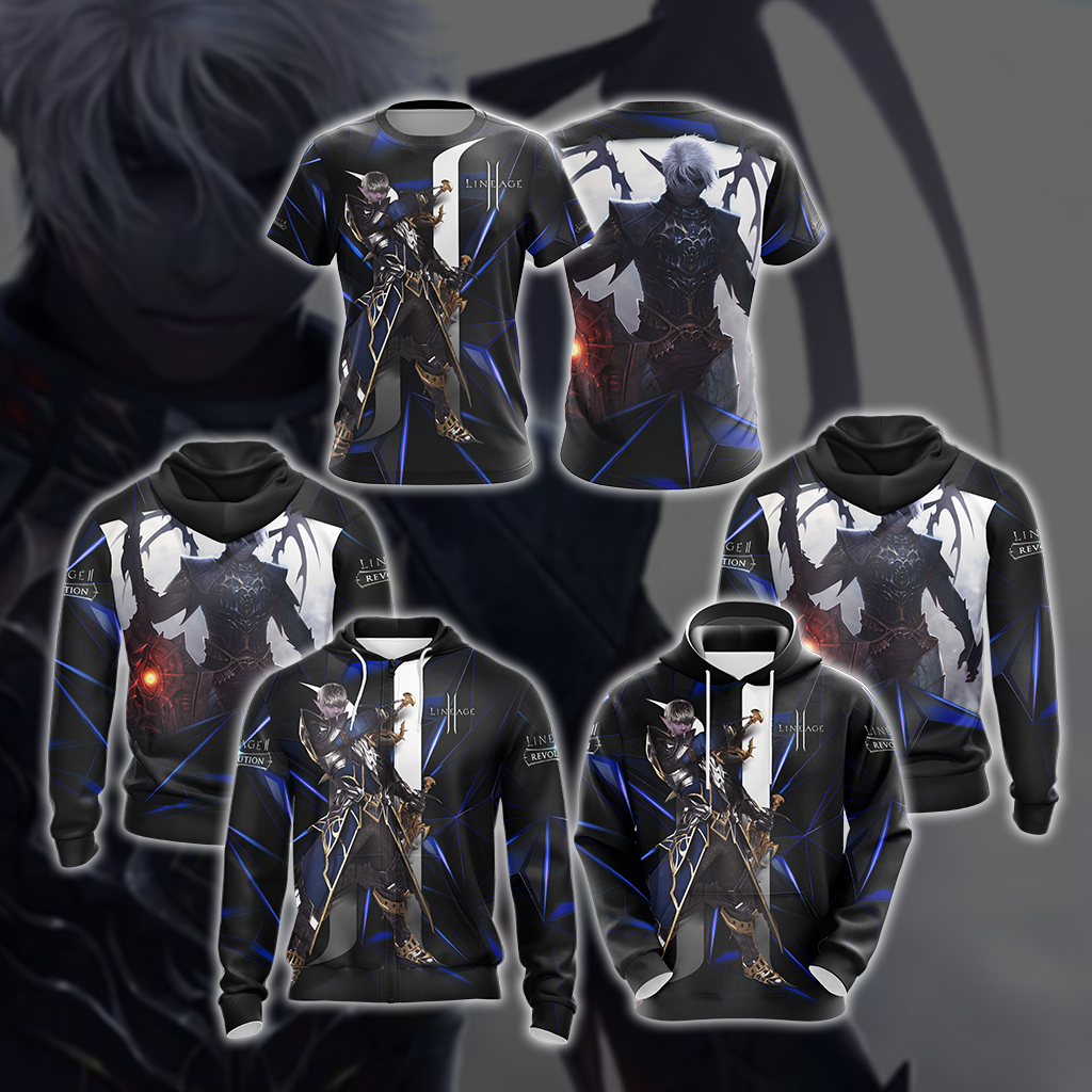 Lineage II - Revolution Unisex 3D T-shirt   
