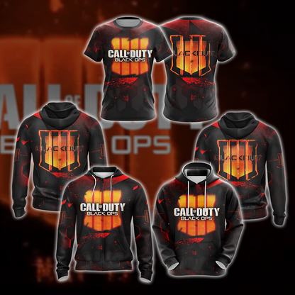 Call of Duty - Black Ops 4 New Version Unisex 3D T-shirt   