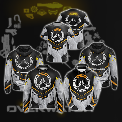 Overwatch Weapons Logo Unisex 3D T-shirt   