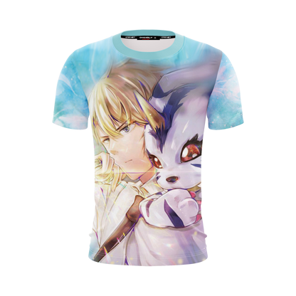 Digimon Matt And Gabumon 3D T-shirt   