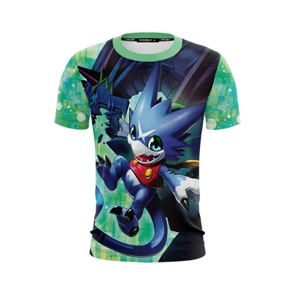 Digimon Gumdramon Unisex 3D T-shirt   