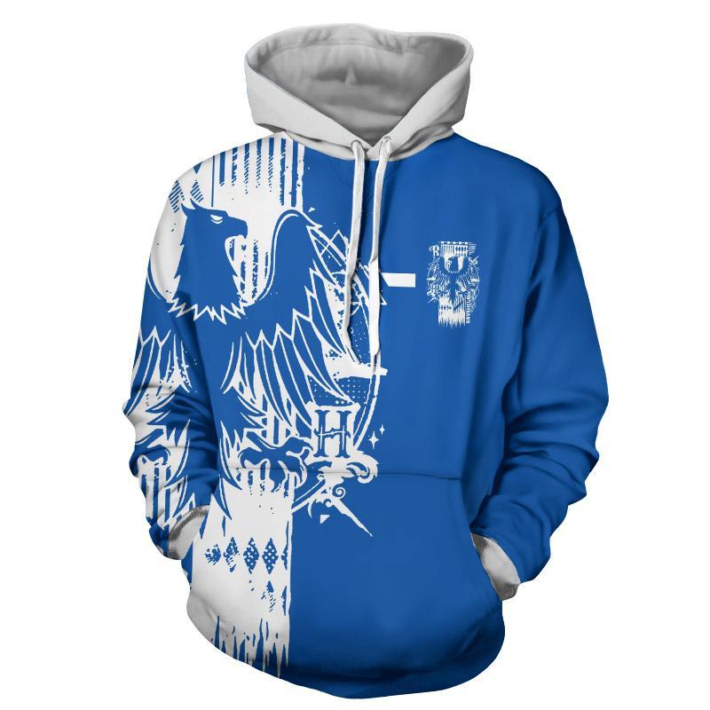 Quidditch Ravenclaw Harry Potter Unisex 3D T-shirt   