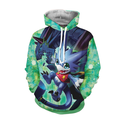 Digimon Gumdramon Unisex 3D T-shirt   