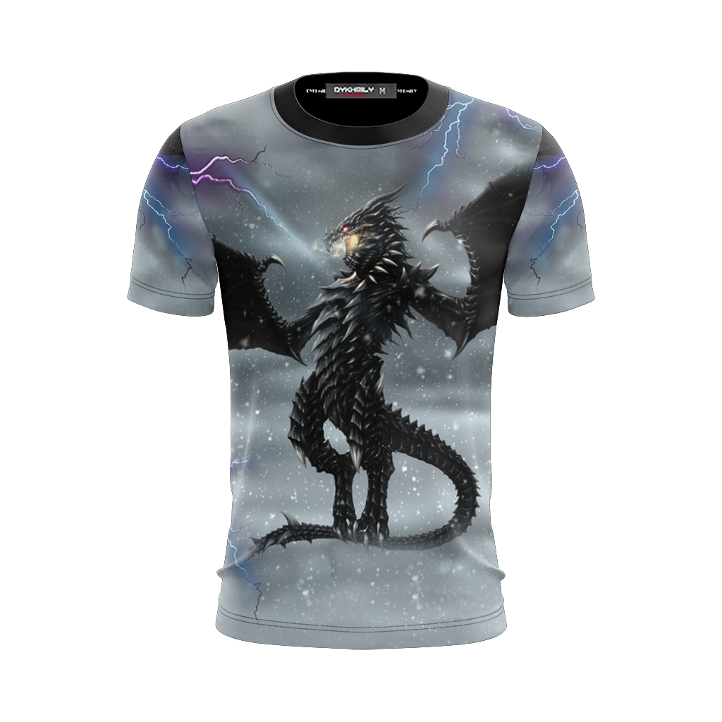 The Elder Scrolls V: Skyrim - Dragon Alduin Unisex 3D T-shirt   