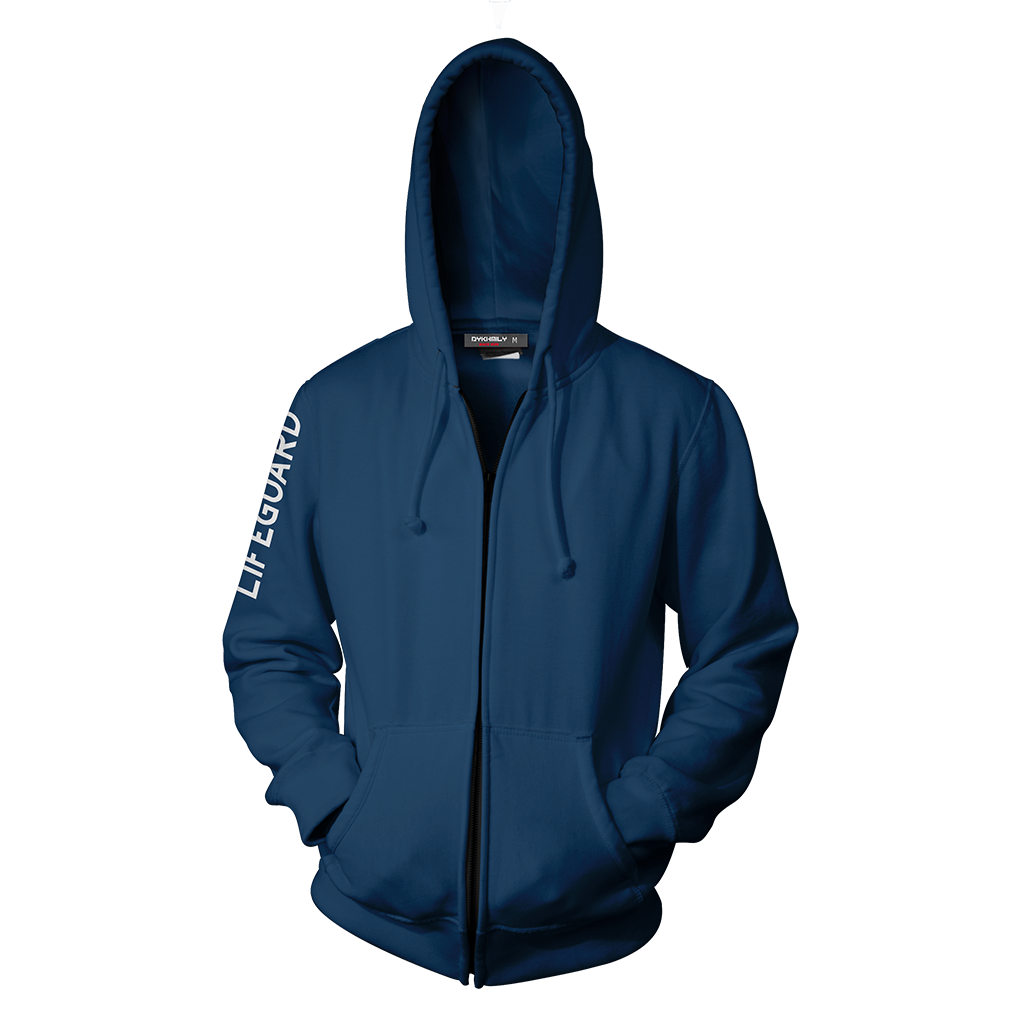 Baywatch Cosplay Zip Up Hoodie Jacket   